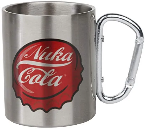 GBeye Carabiner Mug - Fallout Nuka Cola in silber von GB eye