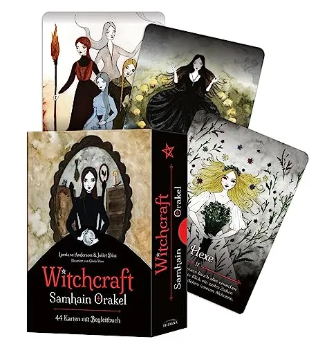 Witchcraft Samhain Orakel: 44 magische Karten für moderne Hexen - Heilen: Entdecken Sie die Kraft der 44 Orakelkarten mit Begleitbuch für tiefere Einsichten und spirituelle Führung zu Halloween.