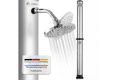 Juskys Solardusche Victoria 40 Liter in schwarz von Juskys