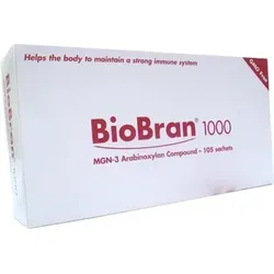 Biobran 1000 Beutel 105 St - Arzneimittel zur Unterstützung des Immunsystems, rezeptfrei erhältlich - ideal für die Gesundheitsvorsorge.