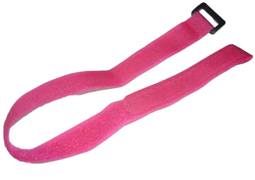 Klettband Klettbänder Klettkabelbinder Klett Kabelbinder 50cm 500mm x 20mm PINK