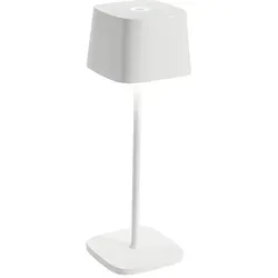 Zafferano Akku-Tischlampe Ofelia Pro White in beige von Zafferano