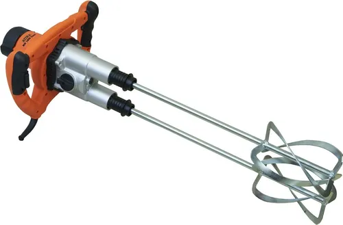ATIKA RW 1800 Twin Betonmischer - Betonmischer & -rührer mit 1800W Leistung, Doppel-Rührquirlen für schnelles und intensives Mischen bis 90 Liter, ergonomischer Handgriff für kraftsparende Handhabung.