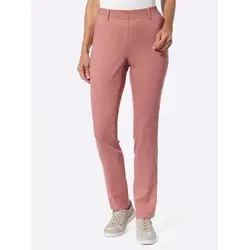 Sieh an! Jerseyhose Schlupfhose komfortabel rosa 48