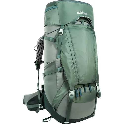 Tatonka Yukon 50+10 Trekkingrucksack sage green - Rucksäcke 41-50 Liter, leichter und komfortabler Rucksack mit 50 Litern Volumen, verstellbarem Deckel und doppeltem Schutz gegen Diebstahl und Wetter.