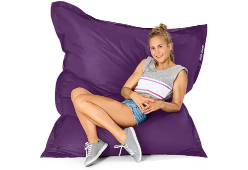 Green Bean Riesen-Sitzsack Lila in lila von Green Bean