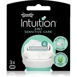 Wilkinson Sword Intuition Sensitive Care Rasierklingen 3 St.