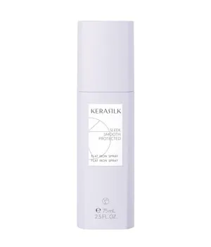 Kerasilk Styling Flat Iron Spray 75 ml - Styling-Produkte mit Hitzeschutz bis 230 °C und 72 Stunden Schutz vor Luftfeuchtigkeit. Reduziert Frizz um bis zu 3,7-mal für glattes, glänzendes Haar.