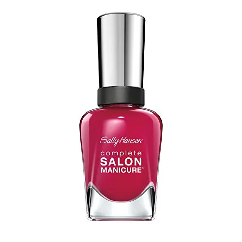 Sally Hansen Complete Salon Manicure Nagellack, Farbe 543, Berry Important, himbeer / magenta, 1er Pack (1 x 15 ml)