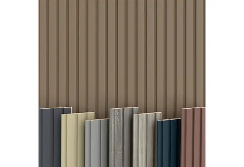 Wandverkleidung Braun von HEXIM