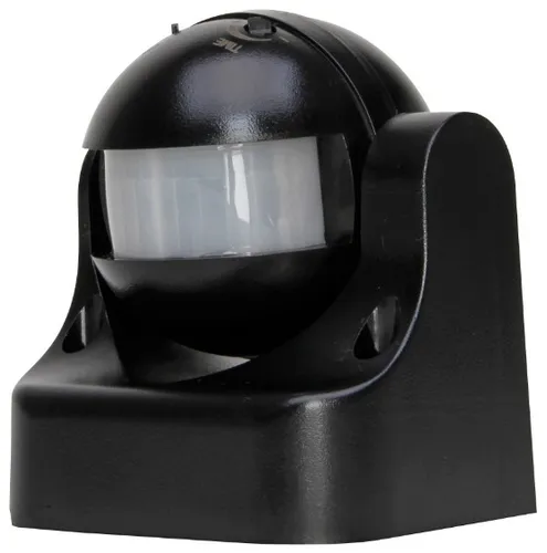 Bewegungsmelder Innen Außen IP44 Infracontrol R180° schwarz AP Kopp (821915015)