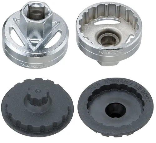 Topeak External Bottom Bracket Tool - Tretlager Montage Werkzeug für Shimano GPX 9000 - Werkzeug zur einfachen Montage und Demontage von Shimano GPX 9000 Tretlagern, ideal für Fahrradmechaniker und Hobbybastler.