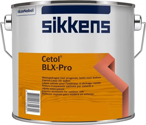 Sikkens Holzschutzlasur CETOL BLX-PRO - 2.5 LTR - Farben & Lacke, langlebiger Holzschutz mit optimaler Witterungsbeständigkeit für nachhaltige Ergebnisse im Außenbereich.