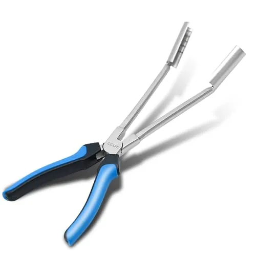 CCLIFE Zündkerzenzange Zündkerzen Steckerzange Zündkerzenstecker Zange Abzieher 290mm