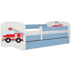 Raumhirsch Kinderbett Löschzug, Blau in blau von Raumhirsch Furniture