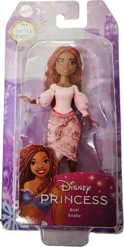 Disney Princess Live Action Ariel Core Small Doll, Mini-Puppe, Weiblich, 3 Jahr(e), Junge/Mädchen, 117 mm, 50 g