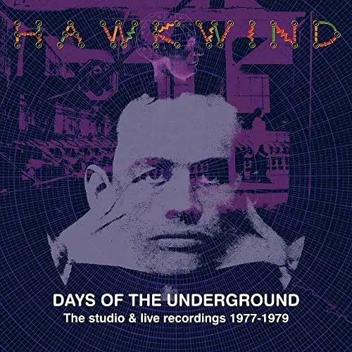 Hawkwind Days of the Underground: Die Studio & Live Aufnahmen 1977-1979 (CD) - 10 CDs mit psychedelischen Rock-Klängen, inklusive Blu-ray Edition - ein Muss für Hawkwind-Fans und Musikliebhaber!