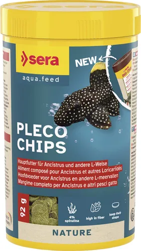 Sera Fischfutter Pleco Chips 250 ml von sera