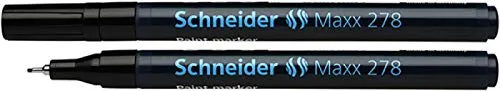 Schneider Schreibgeräte Lackmarker Maxx 278, 0,8 mm, schwarz