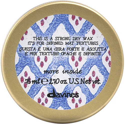 Davines More Inside Strong Dry Wax – 75 ml für starken Halt von Davines