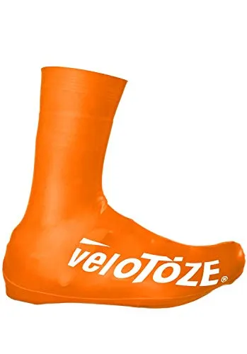 veloToze Überschuhe Road 2.0 Gummi orange Größe L