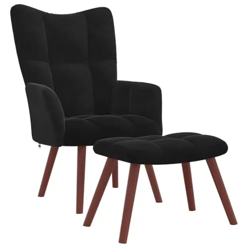 vidaXL Relaxsessel mit Hocker