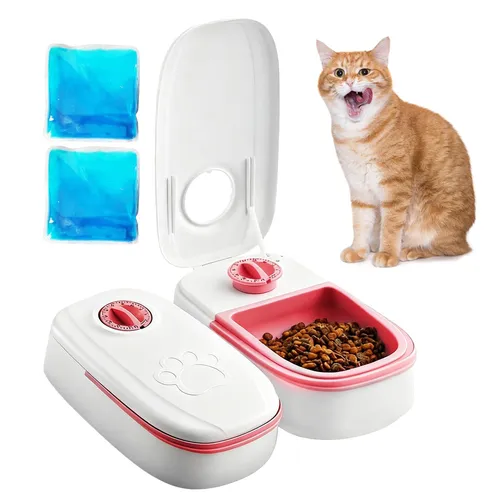 Futterautomat für Katzen und kleine Hunde