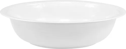 Metallschüssel im Vintage-Look für vielseitige Dekoration in weiß von Viana