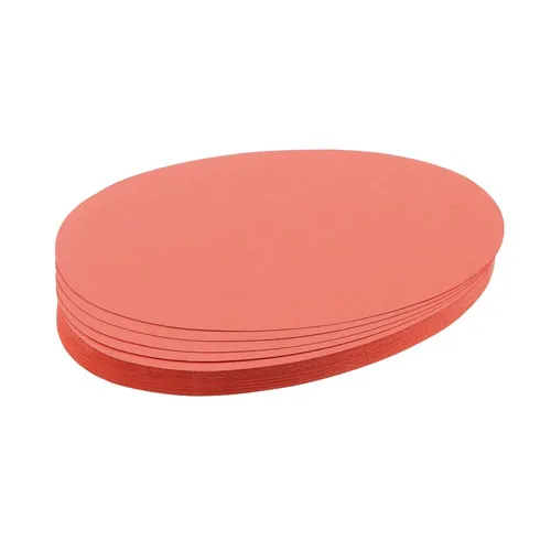 FRANKEN Moderationskarten rot 11,0 x 19,0 cm, 500 Blatt von Franken
