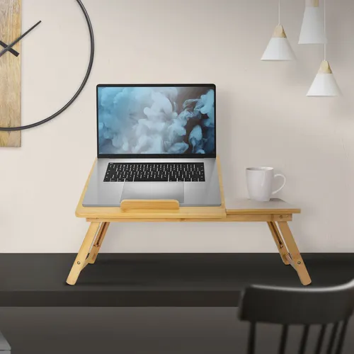 ML-Design Laptoptisch für Bett/Sofa, höhenverstellbar und klappbar