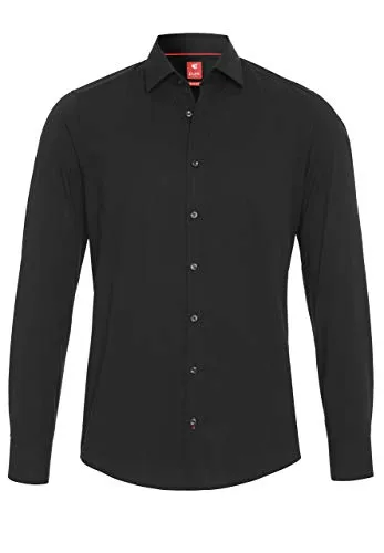 Produktbild 3355-104 Pure-City Hemd Red Langarm