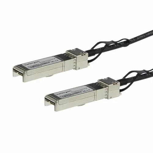 Startech SFPH10GBC05M 0,5 m Red SFP+-Kabel - Ethernetkabel (RJ-45/8P8C) mit Stecker/Stecker, ideal für schnelle Netzwerkverbindungen und hohe Datenübertragungsraten.