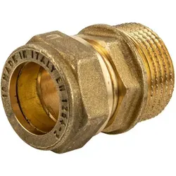 Tecuro - Ms-klemmringverbinder, Einschraubverschraubung Mit Zyl. Gewinde 8 Mm X 3/8 Ag