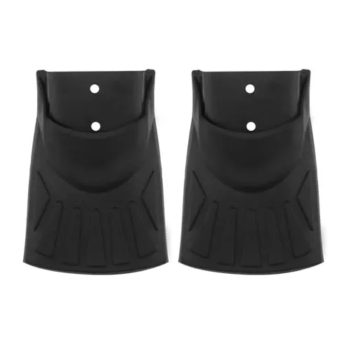 VGOL 2 Stück 9,5x6,5cm Fahrrad Kotflügel Schutz Fischschwanz Abdeckung Gummi MTB Rennrad Kotflügel Schwanz Schutzhülle Für MTB Rennrad Teil Zubehör Gegen Spritzwasser Schmutz