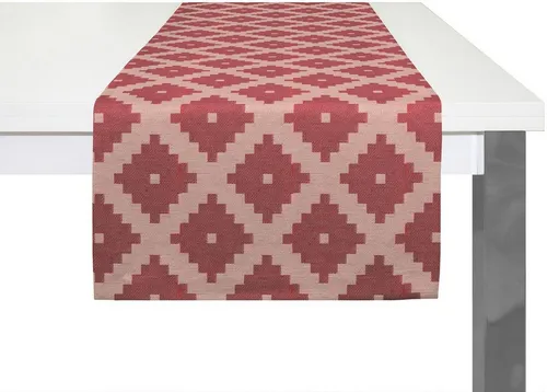 Adam Tischläufer Maroccan Shiraz in rot von Adam