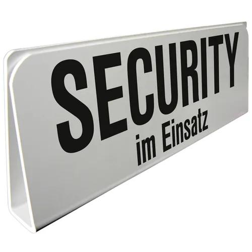 Klemmschild fuer Sonnenblende Auto