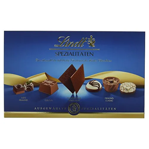Lindt Spezialitäten Pralinen, außergewöhnlichen Pralinés-Auswahl, 17 unterschiedliche Sorten, 250g