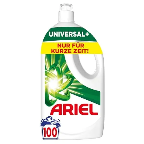 Ariel Flüssigwaschmittel Universal+, 100 Waschladungen von Ariel