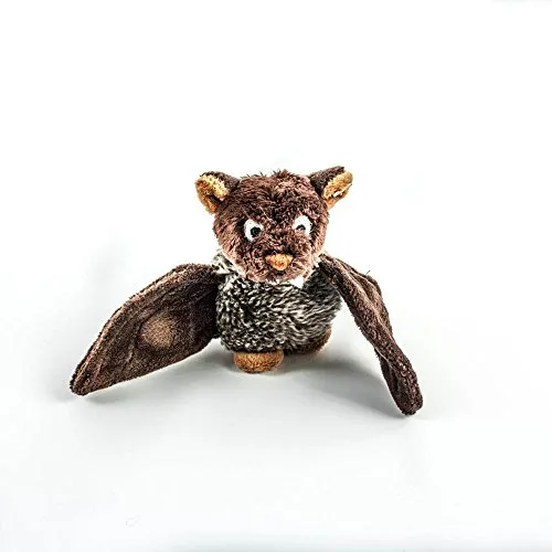 Teddys Rothenburg Schaffer, Magnet, Fledermaus, 12 cm, braun, Plüschfledermaus, Fledermausmagnet
