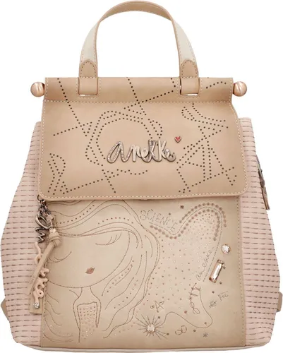 Anekke Hollywood Backpack with Flap Multicolor - Tagesrucksäcke mit hochwertigem Anekke-Design, ideal für den Alltag und ausgestattet mit liebevollen Details sowie geräumiger Innenausstattung. Maße: 27 x 30 x 11 cm.