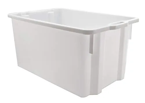 MOBILPL Rechteckige Frischhaltedose 90 L - Robuste Frischhaltedose für professionellen und privaten Gebrauch, ideal zur Aufbewahrung großer Mengen Lebensmittel.