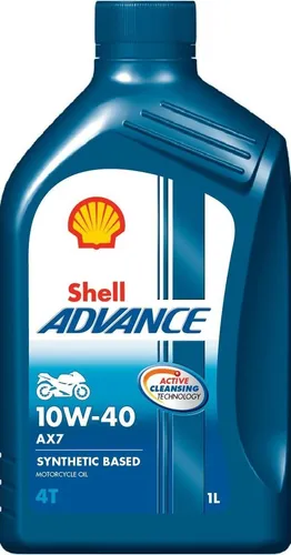 Shell Motoröl Advance 4T AX7 10W-40 (SM/MA2) 550053815