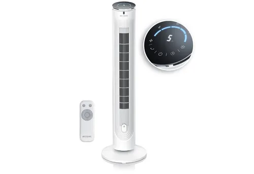 Brandson Turmventilator mit Fernbedienung, 3 Modi und Timer, 109cm