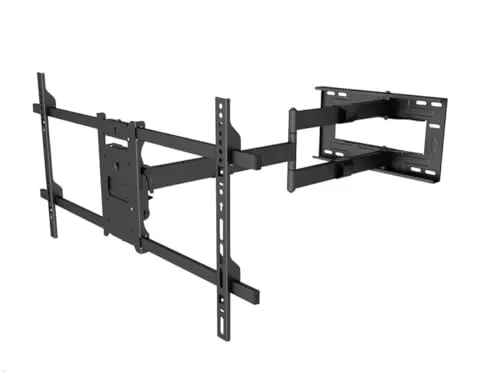 MonLines MWH016B schwenkbare TV Wandhalterung für 75 Zoll TVs - TV-Halterungen mit 1000mm Reichweite, schwenkbar für optimalen Blickwinkel und einfache Montage.