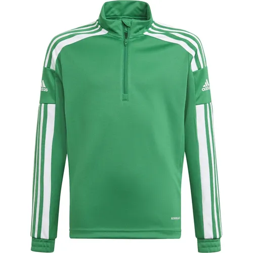 adidas Unisex Kinder Squadra 21 Training Top, Team Green/White, 15-16 Years - Trainingsbekleidung mit regulärem Schnitt und feuchtigkeitsabsorbierendem Material, ideal für aktive Kinder und sportliche Freizeit.
