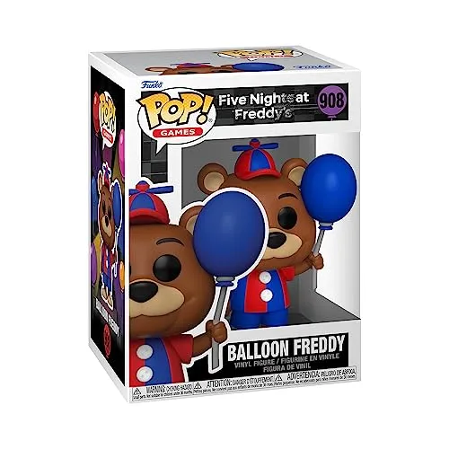 Funko Pop! Games: Five Nights at Freddy's (FNAF) SB - Balloon Freddy Fazbear - Vinyl-Sammelfigur - Geschenkidee - Offizielle Handelswaren - Spielzeug Für Kinder und Erwachsene