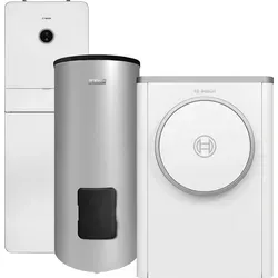 Bosch Luft/Wasser-Wärmepumpe Compress CS7400i AW 5 ORMB-S, 5 kW, inkl. Warmwasserspeicher WH 290