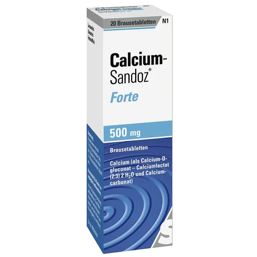 Calcium-Sandoz forte 500mg