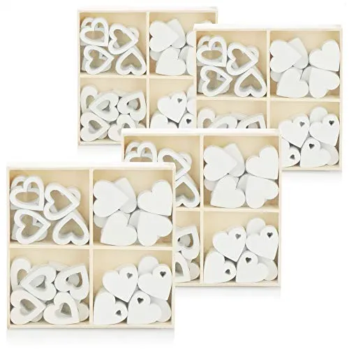 com-four® 128x Herz Streudeko von COM-FOUR