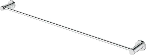 Duravit Handtuchhalter D-Code 800 – Elegante Handtuchstange - Handtuchhalter für das Badezimmer, mit stilvollem Chrom-Finish und hochwertigem Messing-Material für Langlebigkeit und modernes Design.
